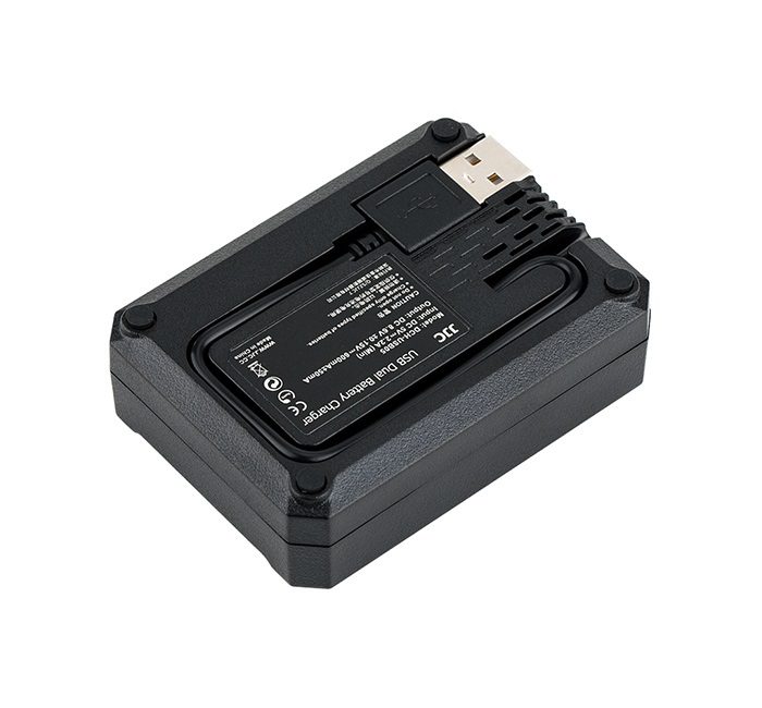  JJC USB-driven dubbel batteriladdare för Nikon EN-EL25